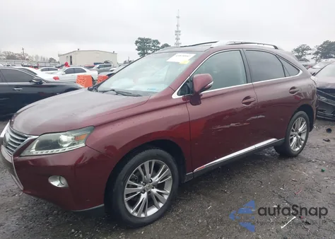 2013 Lexus Rx 350 из США, поврежденный, VIN 2T2ZK1BA8DC100139